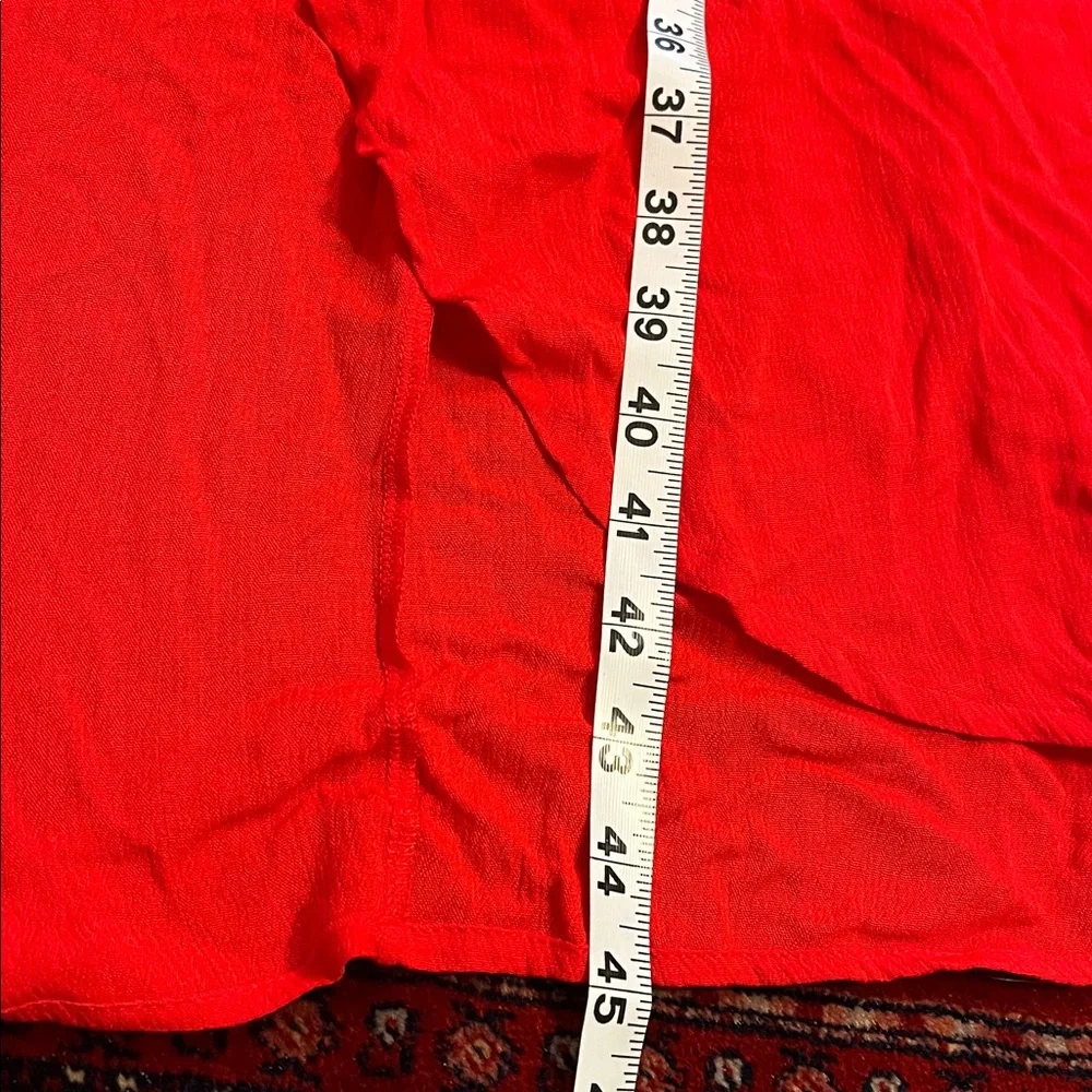 NWT Raisins Womens Paradise Cover-Up Red Twist Front Medium New!